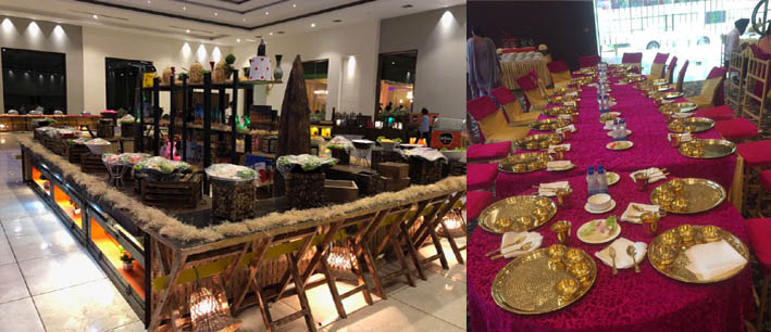 DINING HALL banquet Fine Dine Caterers Zirakpur